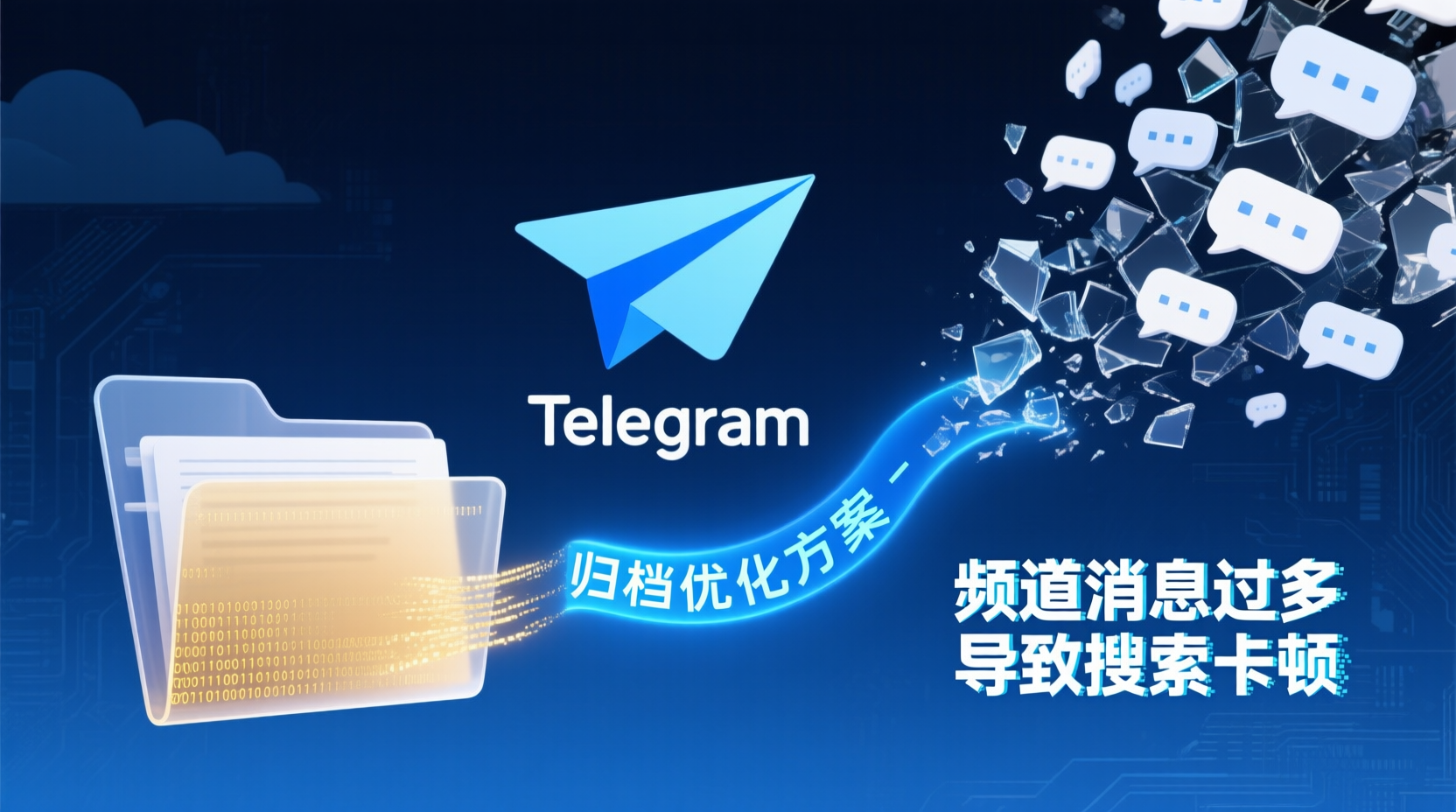 Telegram频道消息归档, Telegram搜索性能优化, 如何归档Telegram频道, 频道消息索引方法, Telegram搜索速度提升, 频道历史记录管理, Telegram原生归档功能, 第三方Telegram索引工具, 消息数据库优化, Telegram频道内容备份
